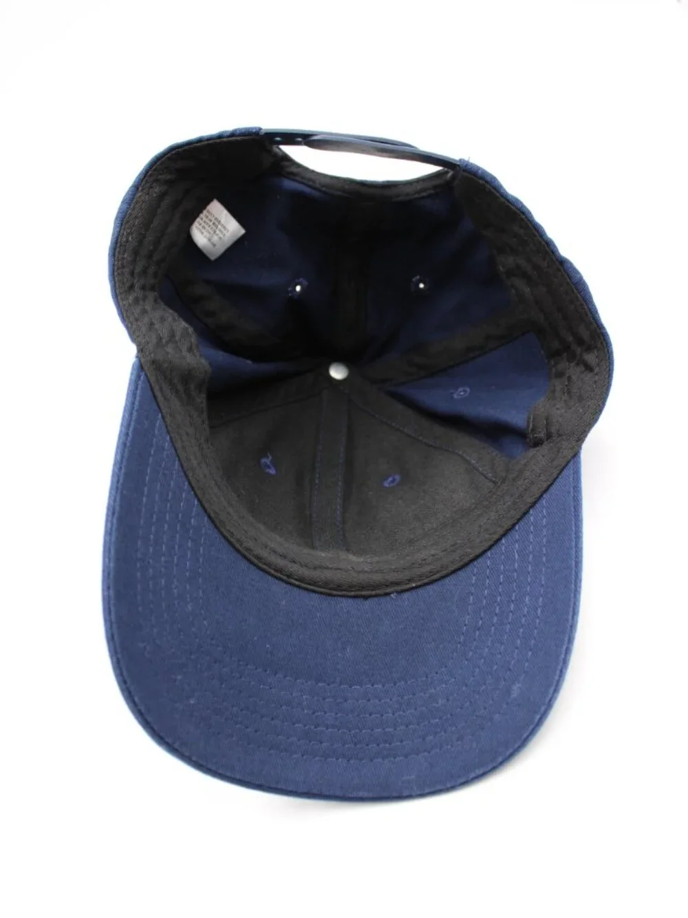 Polo Ralph Lauren Fragrance Est 67 Snapback Hat Cap Navy Blue Silver One Size
